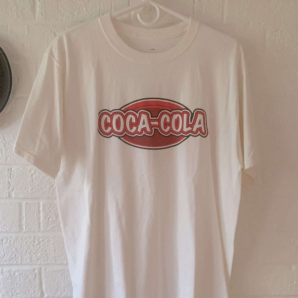 Coca Cola Fruit of the Loom TShirt womens large